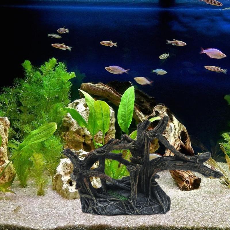 Aquarium Landscape Trunk Stump Model Aquariums Decorations Art Crafts Terrarium Habitat Ornaments