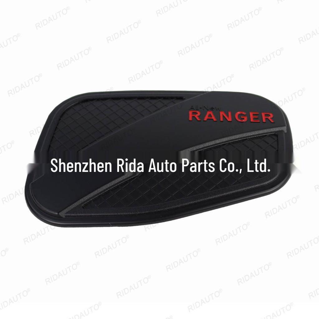 Applicable Ford Ranger T9 2022+ Black Fuel Tank Cap Sticker, Exterior Decoration.