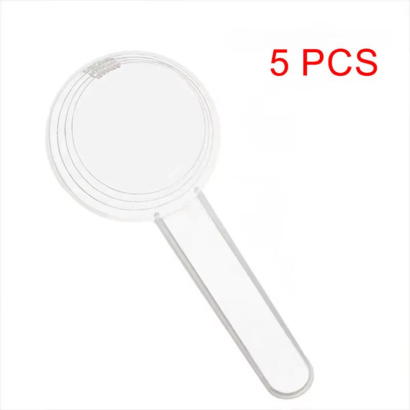 

Прозрачная мерная ложка, мерная ложка для выпечки, 40 мл стирального порошка, протеиновый порошок, креатин 5PCS