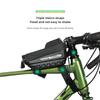 Touch Screen Bicycle Bag EVA Bicycle Front Frame Bag Bike Top Tube Bag Stylish Bike Front Top Tube Frame Bag Fit for 7 In Phones