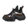 Louis Vuitton Archlight 2.0 Platform Sneakers 'Black White With Brown Monogram' 1ABIHC