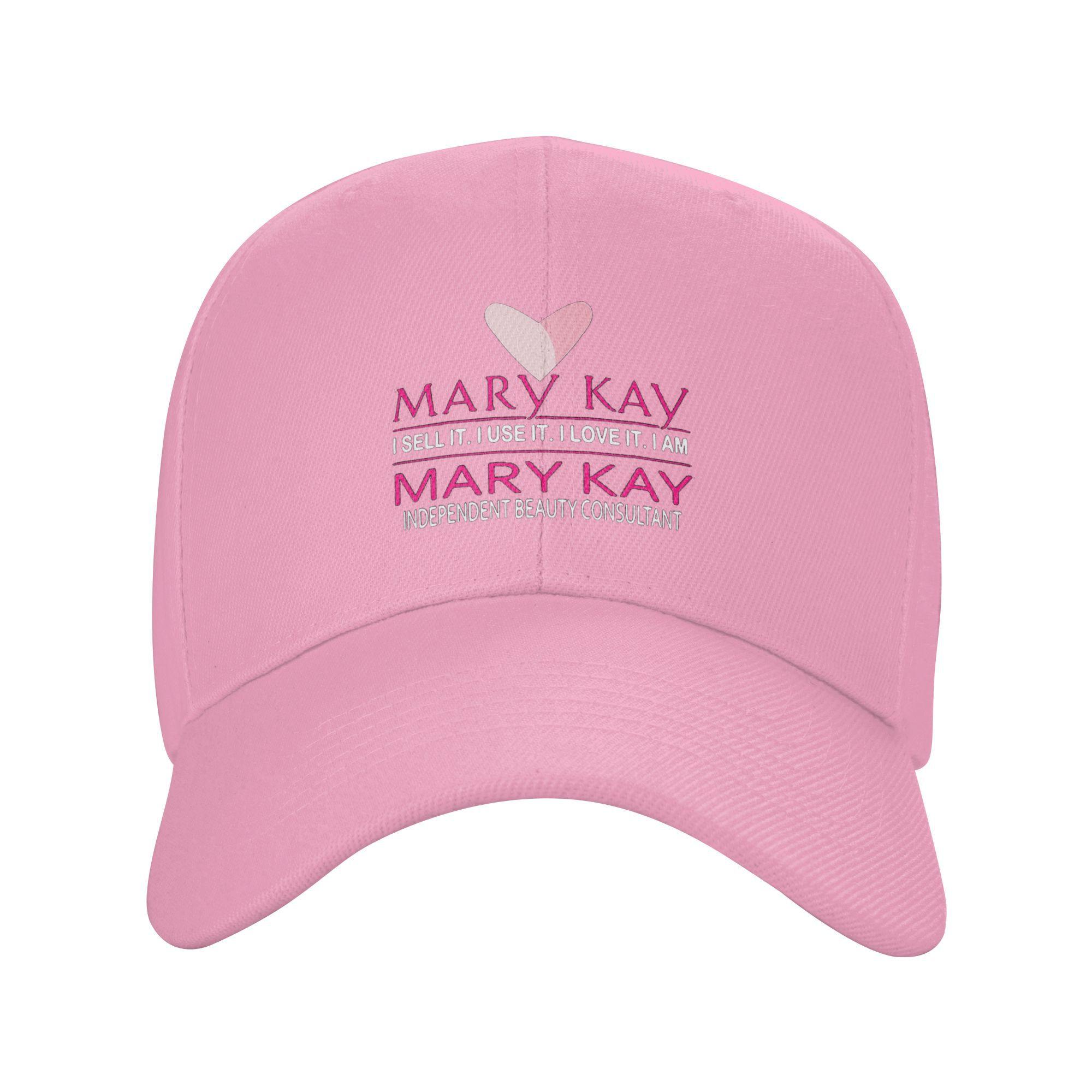 

Top Mary Kay I Sell It I Use It Baseball Caps Snapback Fashion Baseball Hats Breathable Casual Casquette Outdoor Unisex One Size