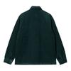 Carhartt WIP FW22 Solid Color Logo Patch Corduroy Single-Breasted Work Jacket Men jackets Green I028827-0WD-XX