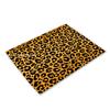 Anti-scalding Table Mats Leopard Print Linen Placemats For Kitchen Table Cup Coasters Placemat For Dining Table