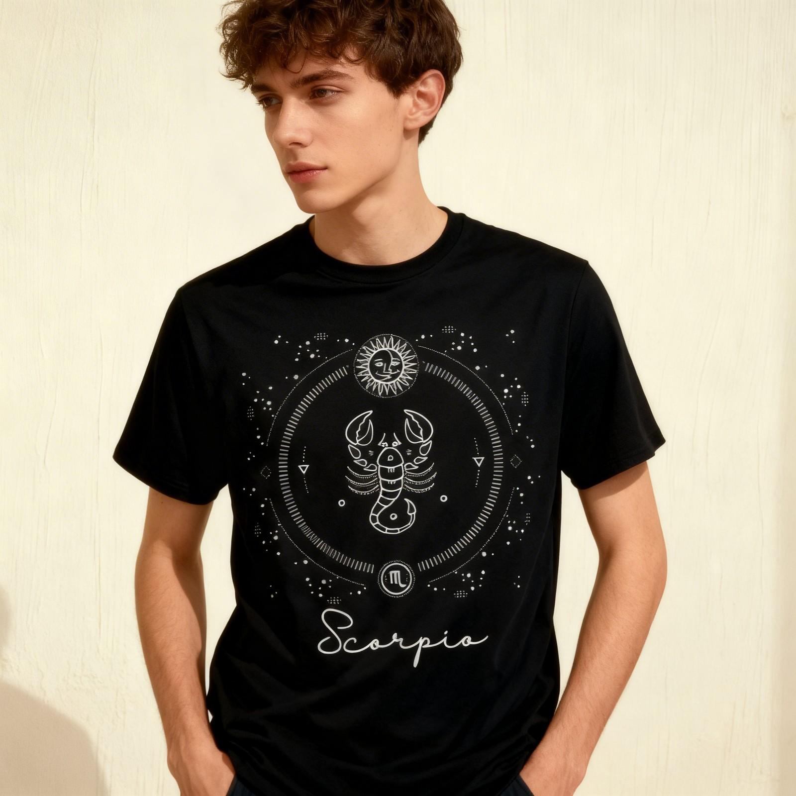 Scorpio Zodiac Sign Horoscope Astrology Scorpio Unisex T-Shirt XXL