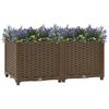 vidaXL Hochbeet 80x40x38 Cm Polypropylen