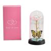 Eternal Rose Glass Dome - Preserved Flower Gift for Mother's Day, Valentine's Day & Christmas