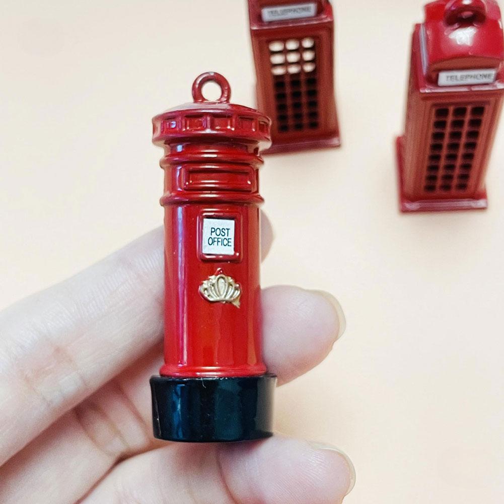 1:12 Scale Doll-house Miniature Phone Booths Unique Gift For Collectors Crafters Desktop Ornament