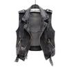 Girls Ripped Cowboy Waistcoat Denim Vest Sleeveless Wild Tops Short Jacket