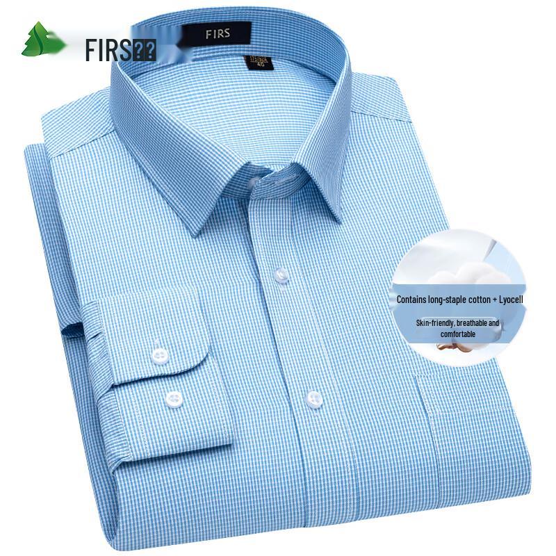 FIRS Men's Lyocell Blend Long Sleeve Shirt