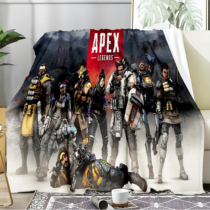 Apex Game Blanket Flannel Throw for Sofa, Travel, Camping, Livingroom, Office, Chair and Bed Soft and Warm Holiday Birthday gifts
