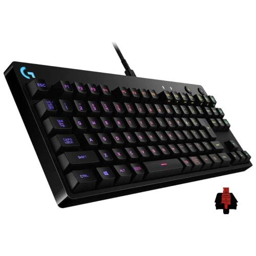Logitech G PRO Gaming Keyboard Tenkeyless GX Switch Linear Wired Mechanical Keyboard Quiet Japanese Layout LIGHTSYNC RGB Detachable Cable G-PKB-002LN