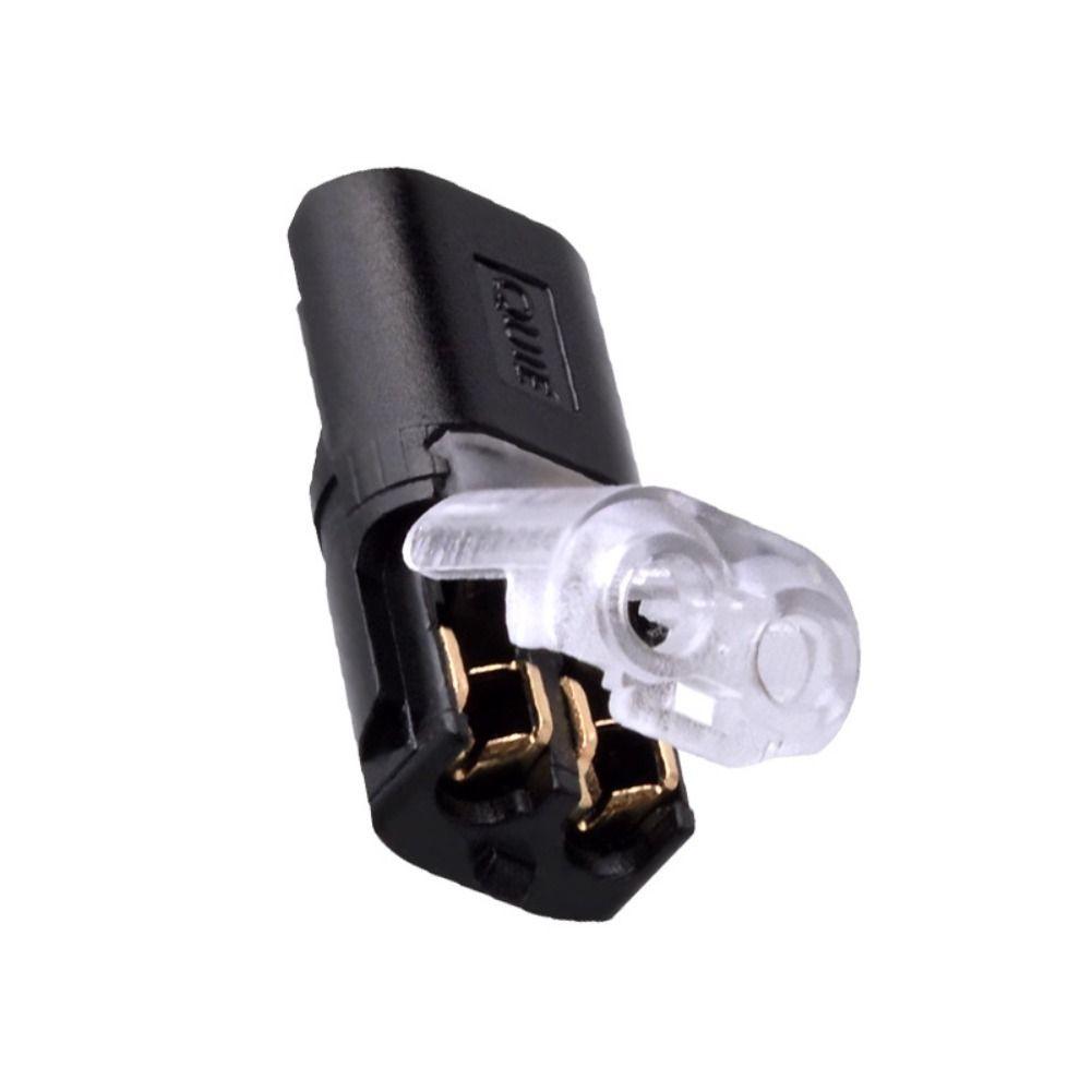 With Locking Buckle Quick Terminal Block 2Pin Wire Connector Small Wiring Connector Electrical