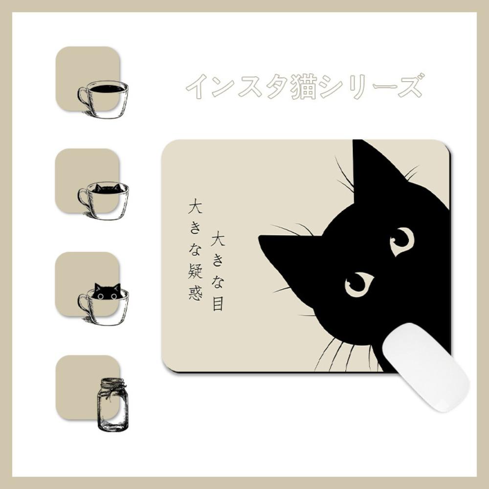 Desk Mat Waterproof Keyboard Mat Anti-Slip Cat Mouse Mat Creative Cat Mouse Pads  Girl Gifts