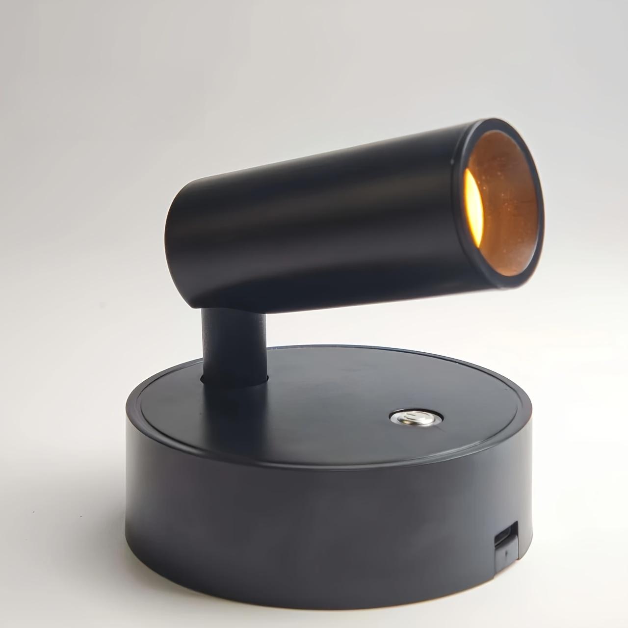 

Ammtoo Bedside Led Wall Lamp Touch Indoor Wireless Spotlights USB Charging Wall Lamp Magnetic LED Cordless Wall Sconces Light 0-5W&Warm White (2700-3500K)