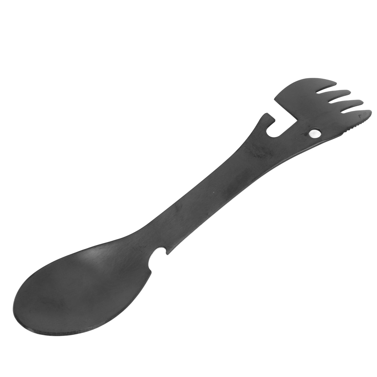 Stainless Steel Spork Camping Utensil Multifunction Portable Camping Fork Spoon for Outdoor