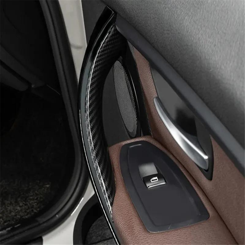 For BMW 3 4 Series M3 M4 F30 F31 F32 F33 F34 F35 F36 F80 318 2013-2018 4PCS Left Right Door Pull Handle Outer Cover Panel Trim