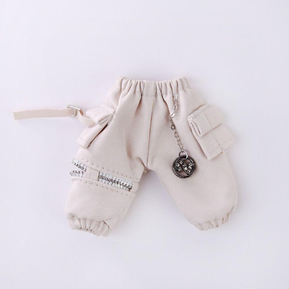 With Pockets OB11 Trousers Chain Overalls Obitsu 11 Clothes Doll Cargo Pants 1/12 Bjd Gsc