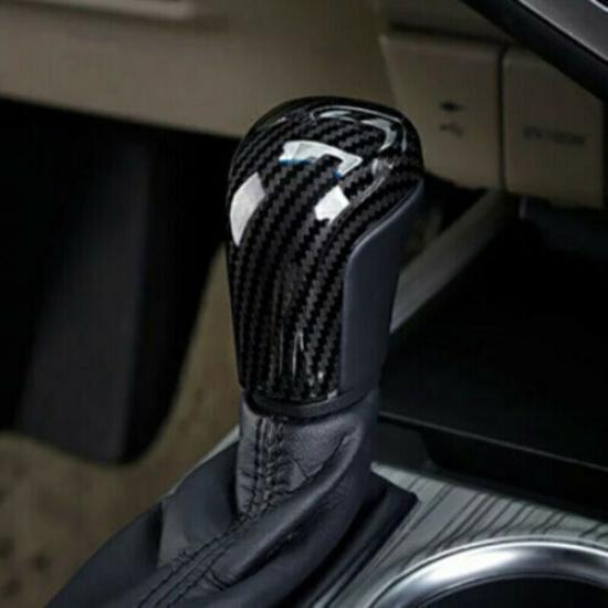 Carbon Fiber Gear Shift Knob Lever 1PC For Toyota Camry 2018- Center Console