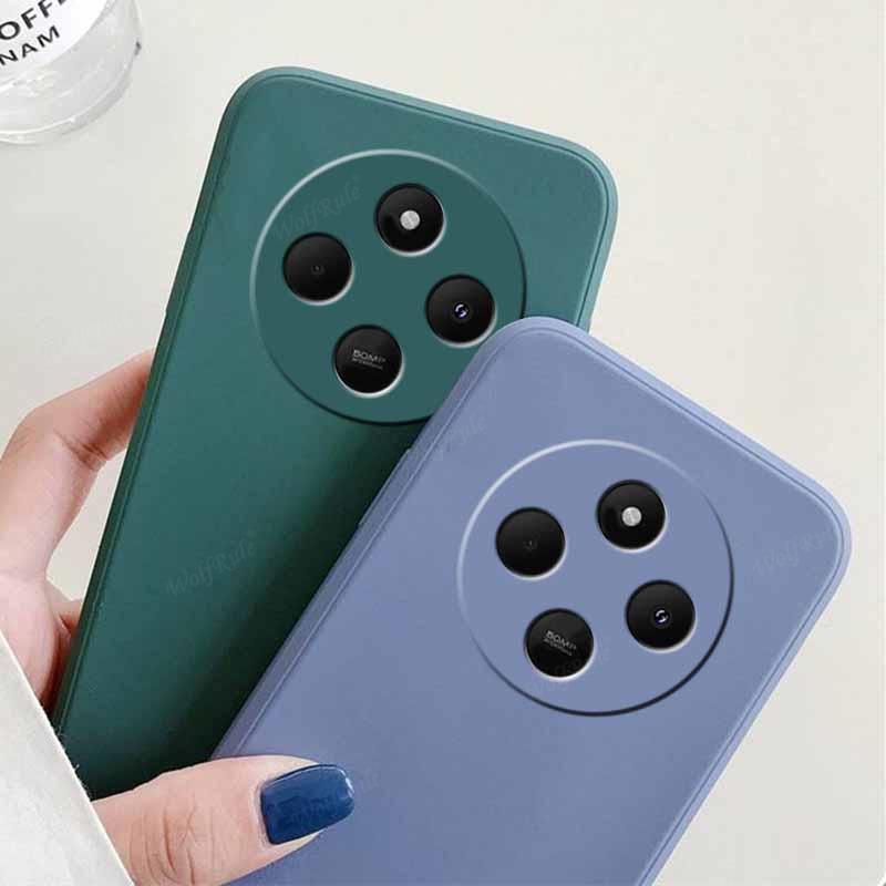 For Cover Xiaomi Poco C75 Case For Poco C75 Capas New Liquid Silicone Shockproof Back Bumper TPU Soft Case Poco C75 C 75 Fundas