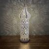 Vintage Moroccan Night Light Hollow Eid Lamp Home Ornament Ramadan LED Light  Mosque