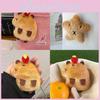 Delightful Short Plush Capybara Keychain Cute Animal Toy For Fashionable Bags