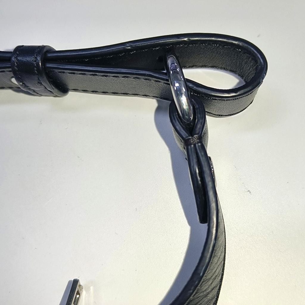 [Gebraucht] Schwarze Lammleder Mini-Hüfttasche - Sehr Gut #6OZCZM