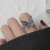 Women's Rings Personalized Hollow Butterfly Ring Female Stereoscopic Super Fairy Insect Butterfly Ring Party Jewellery Gift