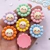 14pcs Resin 22mm Cute Colorful Smile Sunflower Figurine Flatback Cabochon Stone DIY Scrapbook  Decor Jewelry Crafts Accessories