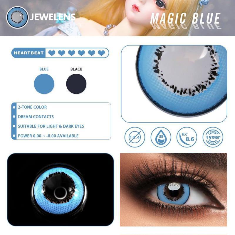 Colored Contact Lenses JeweLens 2pcs Harujuku Series