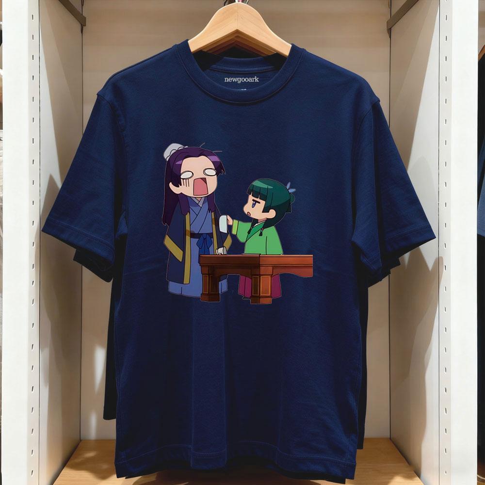 

The Apothecary Diaries maomao x jinshi o Japanese Essential TShirt Anime Women Unisex Vintage graphic tshirt Cotton Adult Tops Tee 3XL