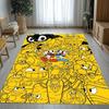 Retro-Spiel Cuphead Mugman Cartoon Wohnzimmer Rutschfester Teppich Weicher Teppich für Schlafzimmer Kinderzimmer Spielzimmer Sofa, Heimdekoration Fußmatte