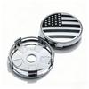 4pcs US American Flag Logo Emblem Car Wheel Center Caps 60MM 56MM Car Wheels Hub Cap Stars And Stripes Badge Rim Hubcaps Cover