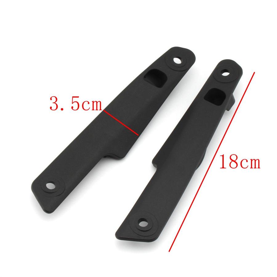 4 Pcs Black Windshield WindScreen Trim Strip For BMW R1250GS Adventure 2019-2020