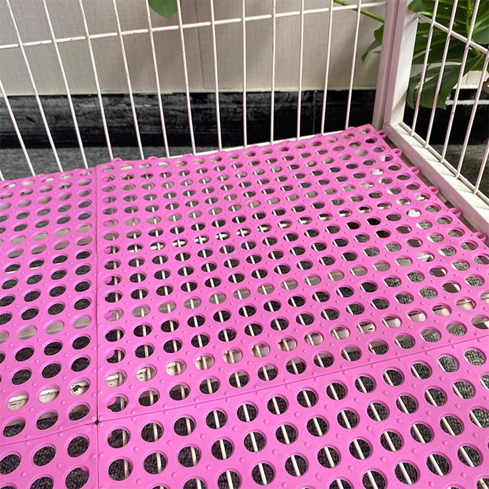 

Нескользящий коврик для домашних животных, кошек, кроликов, напольный коврик для туалета, коврик для массажа, коврик для ванной комнаты, сетчатый пластиковый коврик из термопластичного эластомера