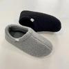 Ultra-Soft Home Cotton Shoes for Women Men, Cozy Teddy Fleece Slippers with Non-Slip Sole All-Wrap