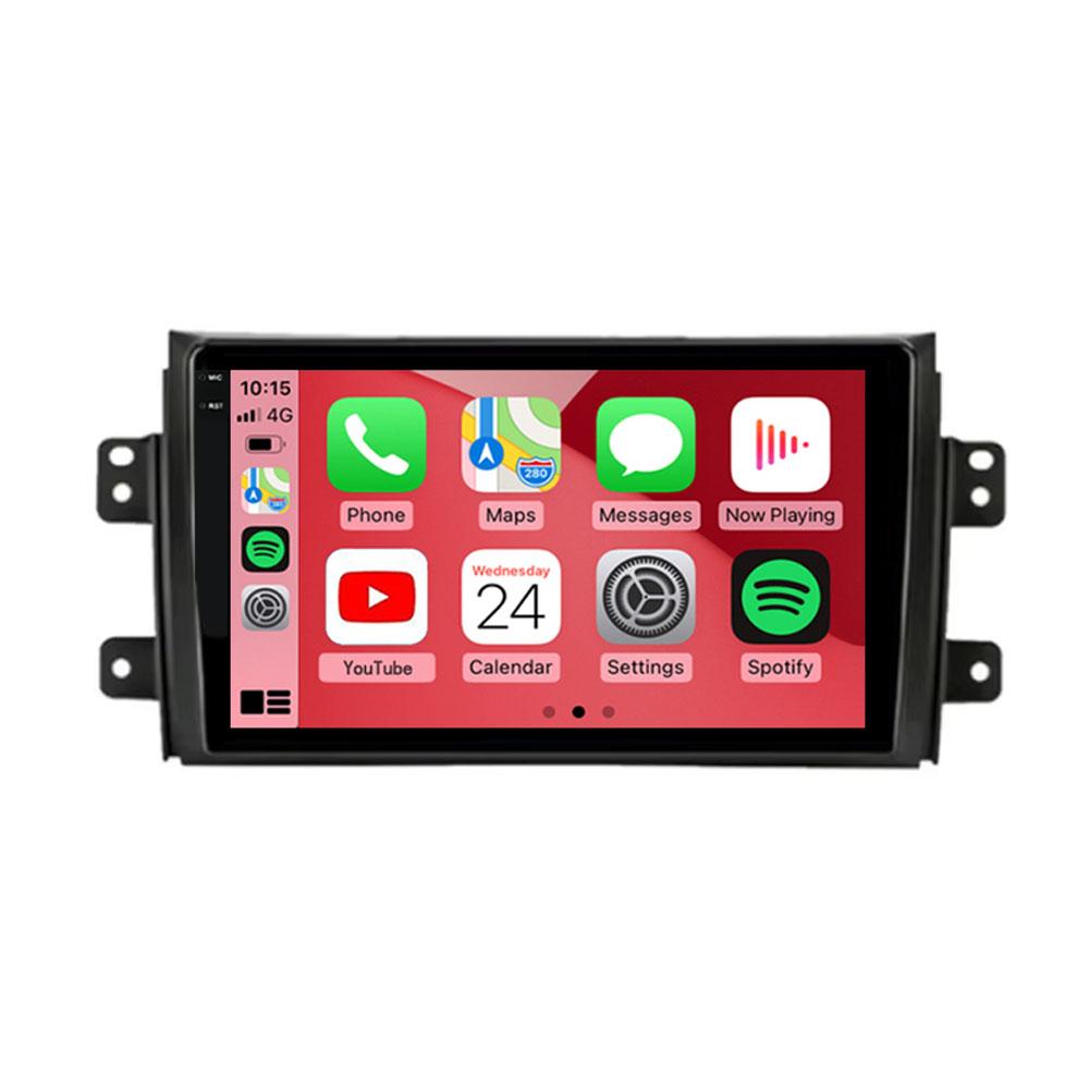 Android 14 Carplay Car Radio Multimedia For Suzuki SX4 SX 4 2006 - 2013 Head Unit BT GPS Video DVD DSP Player Autoradio Stereo