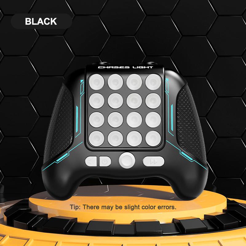 Chases Light Game Console Electronic Pop Light Up Quick Push Game Handle Toys for Children Adults Fidget Anti Stress Relief