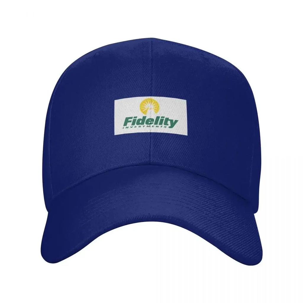 Fidelity Investment Logo Baseball Cap Fashionable Snap Back Hat Luxury Man Hat Golf Wear Men Women's