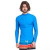 Shabate Men's Quick-Dry Diving Suit: Long Sleeve Sun Protection, Slim Fit, Jellyfish-Resistant Top for Snorkeling.