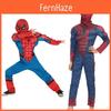 Spider-man Homecoming Hero Kids Costume Outfit Featuring Lifelike Muscle Design And Exquisite Workmanship