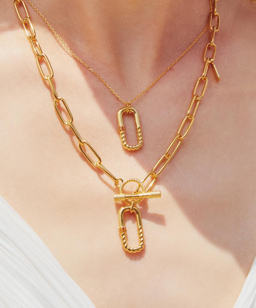 Ille Lan Plucky Lock Necklace