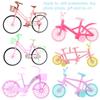 Multicolor Photography Props Cycling Scene Model Doll Bicycle Miniature Bike Dollhouse Accessories