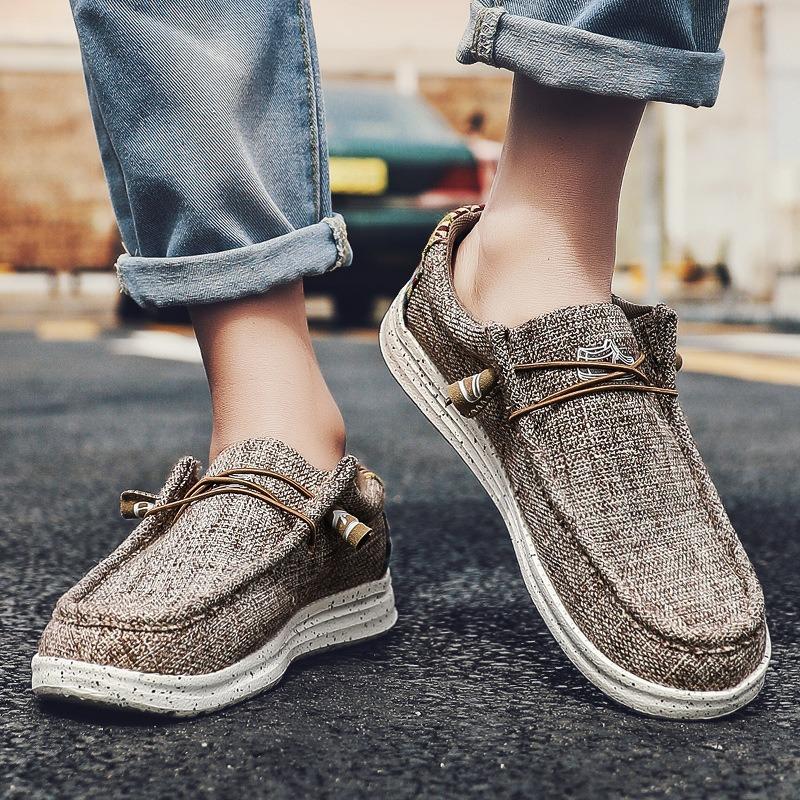 Couple Loafers, High-quality Casual Shoes, Men's and Women's Canvas Lightweight Cloth Shoes
