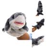 Plush Marine Plush Animals Shark Early Education Finger Puppet Stage Performance