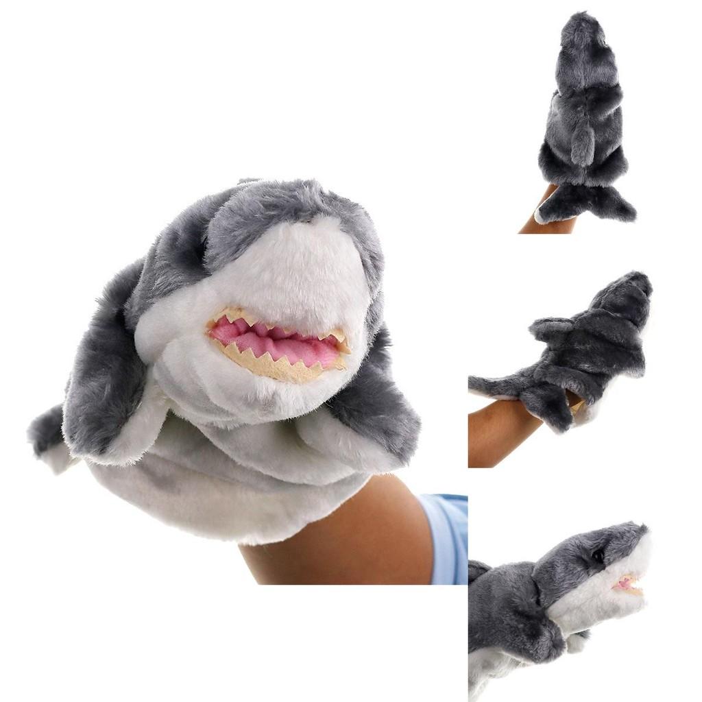 Plush Marine Plush Animals Shark Early Education Finger Puppet Stage Performance