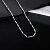 Titanium Steel Necklace Men's Hip-hop Chain Decoration Men's and Women's Collarbone Chain Fashion Accessories Versatile Necklace
