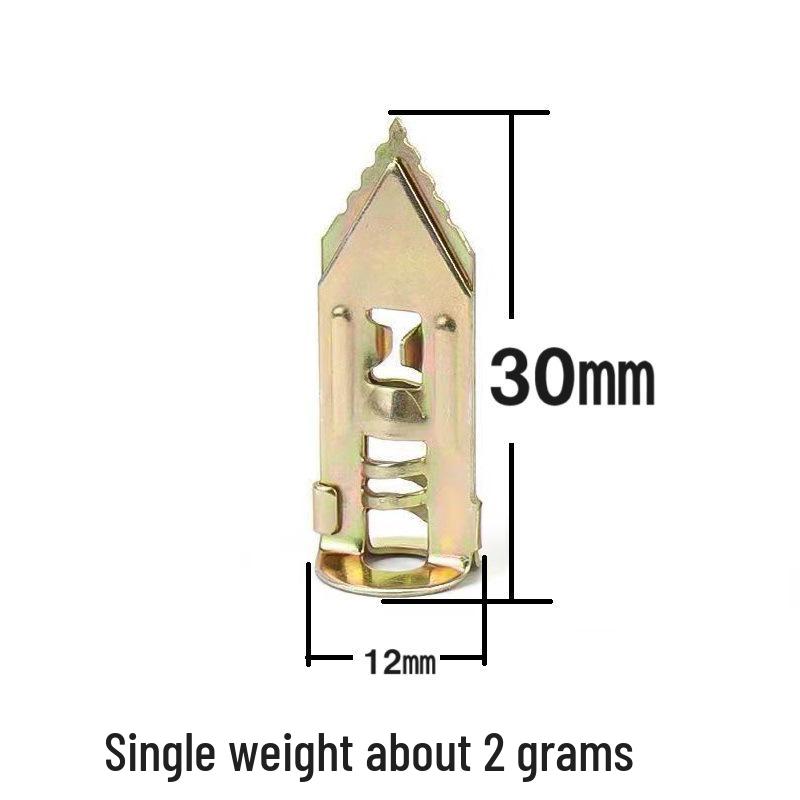 Type A Quick Drive-In Wall Anchor for Drywall and Insulation Boards