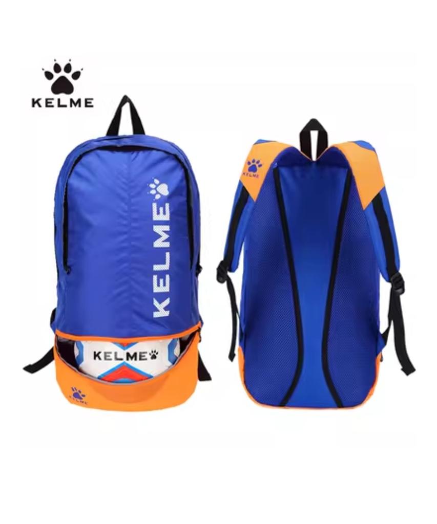 Kelme 9891020 Sports Backpack (Adult) Royal Blue/Neon Orange