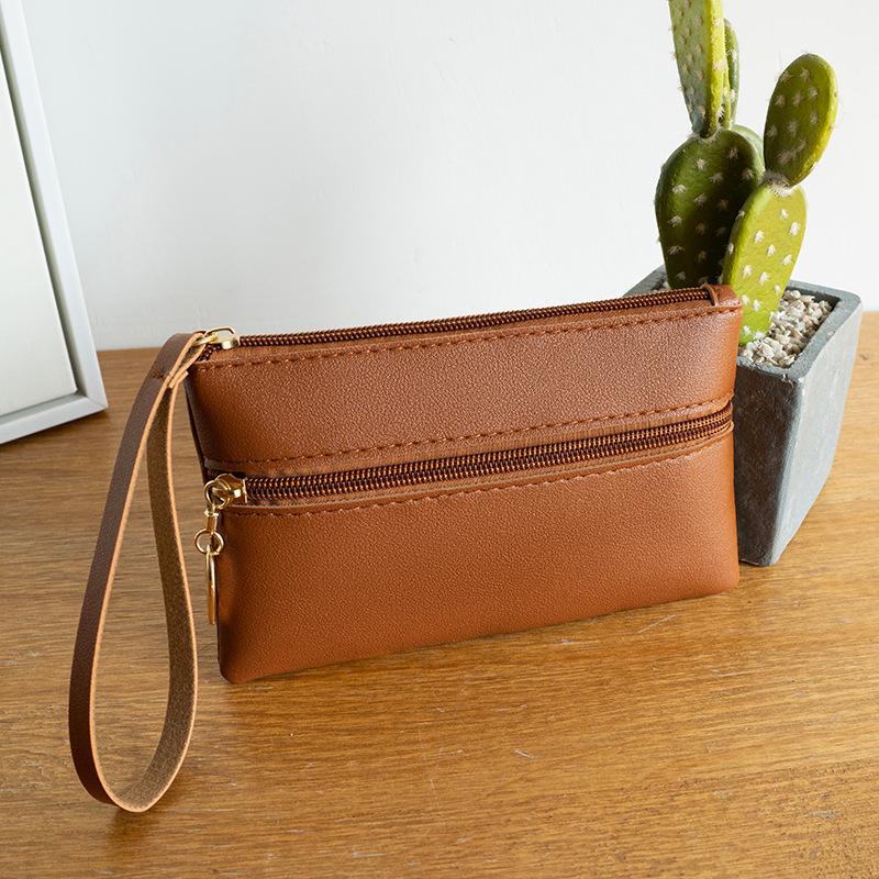 Double Clutch New Coin Wallet Small Bag Versatile Key Bag
